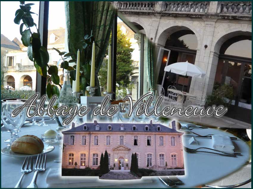Chteau restaurant abbaye villeneuve sorinire