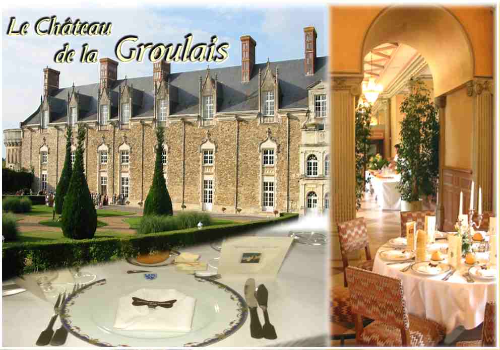 restaurant chteau de la groulais